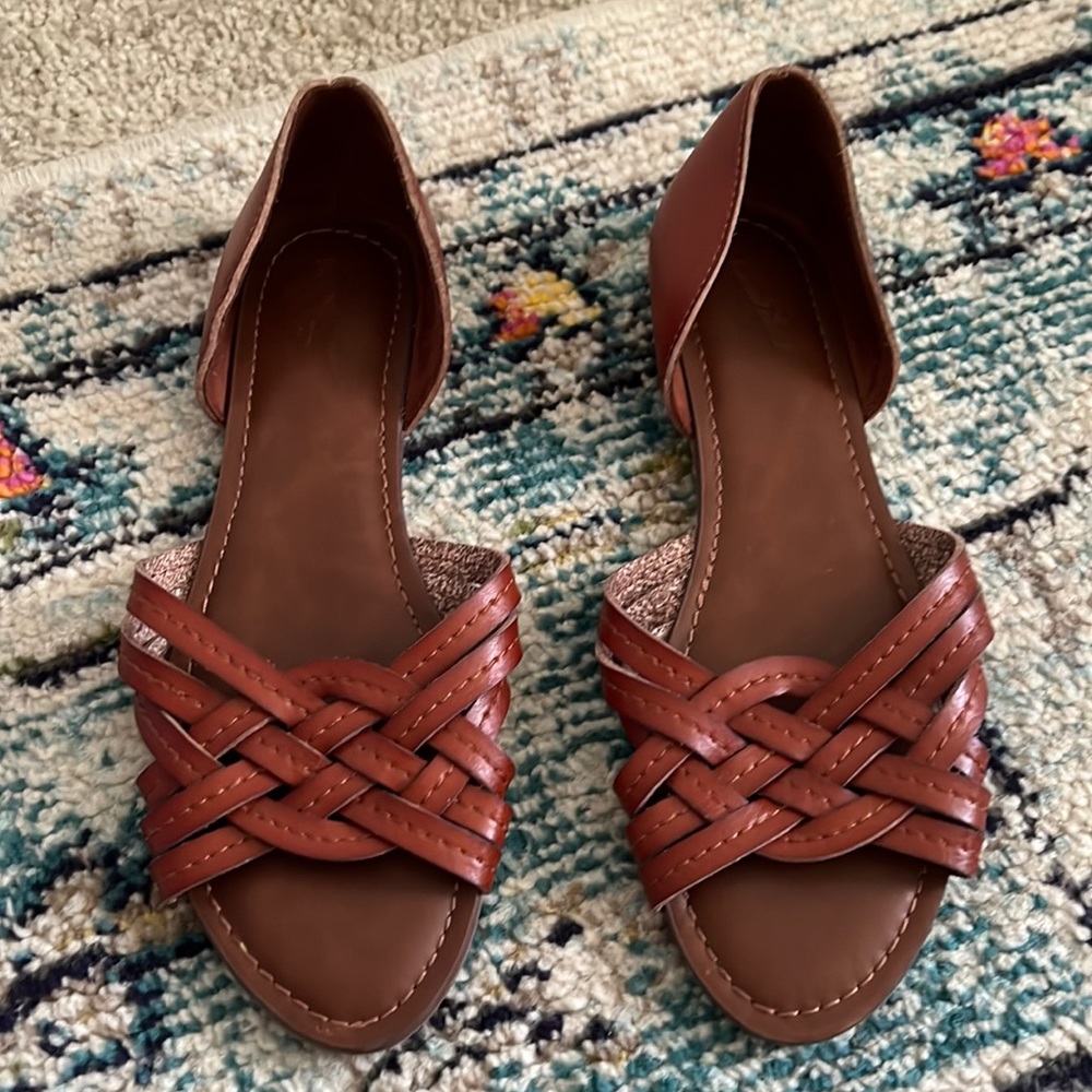 Brown sandals